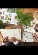 Watercolour painting class with two-course lunch
